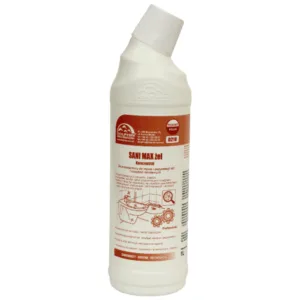 Żel do dezynfekcji i mycia WC łazienki toalet SANI MAX ŻEL 750ml - obrazek 3