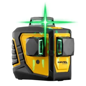Niwelator laser krzyżowy zielony NIVEL CL3D 3 płaszczyzny - obrazek 1