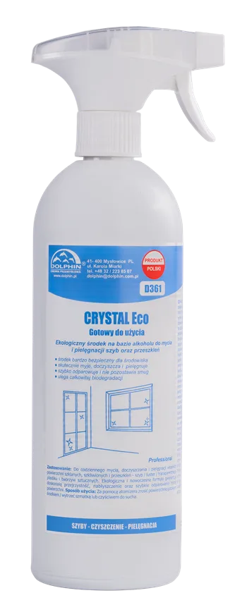 Dolphin CRYSTAL Eco – płyn do szyb 750 ml